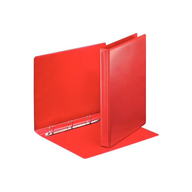 Presentatieringband Esselte Essentials panorama A4 4-rings D-mechaniek 20mm rood