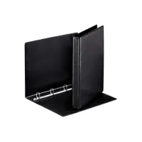 Presentatieringband Esselte Essentials panorama A4 4-rings D-mechaniek 20mm zwart