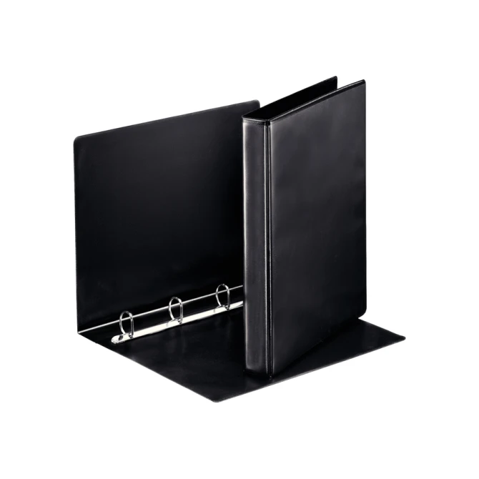 Presentatieringband Esselte Essentials panorama A4 4-rings D-mechaniek 25mm zwart