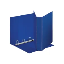 Presentatieringband Esselte panorama A4 4-rings D-mechaniek 20mm PP blauw Presentatieringband Esselte panorama A4 4-rings D-mechaniek 20mm PP blauw