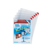 Presenteerhoes Djois Kang easy clic A4 herpositioneerbaar zelfklevend 5 stuks Presenteerhoes Djois Kang easy clic A4 herpositioneerbaar zelfklevend 5 stuks