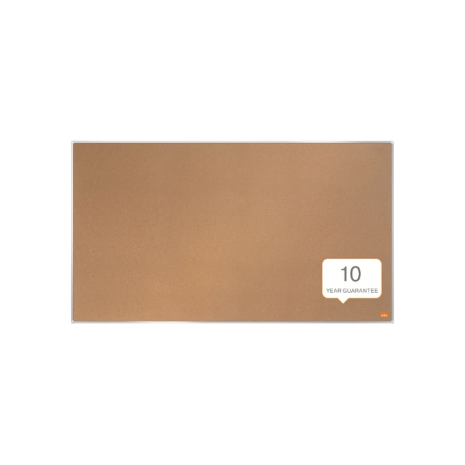 Prikbord Nobo Impression Pro widescreen 50x89cm kurk