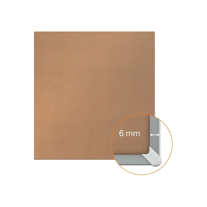 Prikbord Nobo Impression Pro widescreen 50x89cm kurk