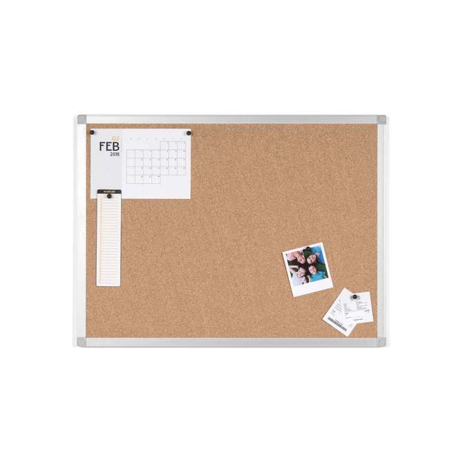 Prikbord Quantore 45x30cm kurk