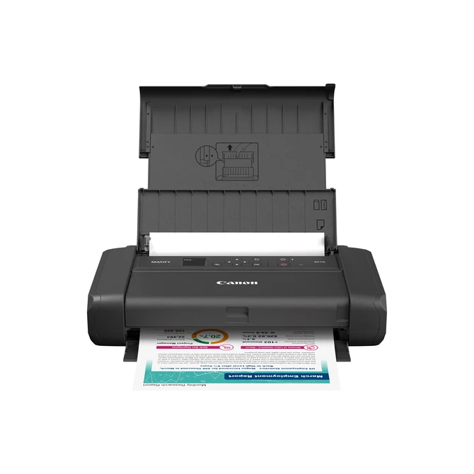 Printer inktjet Canon Maxify BX110 + batterij