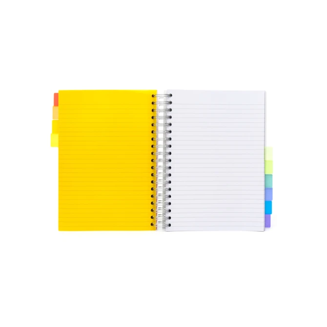 Projectboek Pukka Pad White B5 lijn 10-tabs 400 pagina's 80gr