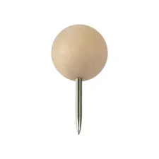 Punaises Nobo hout voor memobord 40 stuks