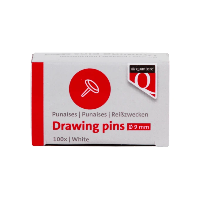 Punaises Quantore 100 stuks wit