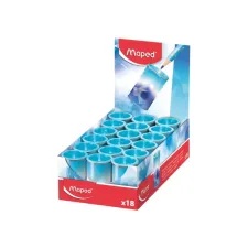 Puntenslijper Maped Arctic Vibes 1-gaats display a 18 stuks blauw