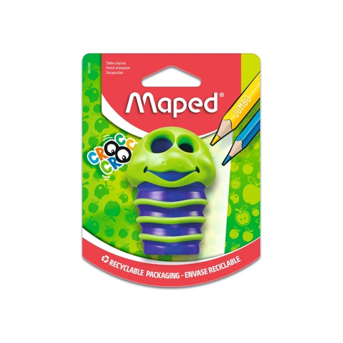 Puntenslijper Maped Croc Croc Bug 2gaats assorti