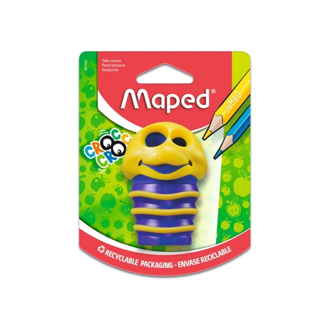 Puntenslijper Maped Croc Croc Bug 2gaats assorti