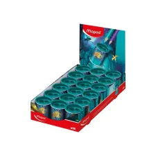 Puntenslijper Maped Dragon 2-gaats display a 18 stuks blauw