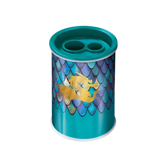 Puntenslijper Maped Dragon 2-gaats display a 18 stuks blauw