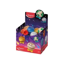 Puntenslijper Maped Planet display à 24 stuks assorti