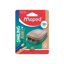 Puntenslijper Maped Smiling Planet 2-gaats