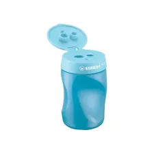 Puntenslijper STABILO Easy 4501 3 in 1 linkshandig blauw