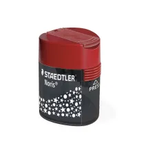 Puntenslijper Staedtler Noris 2gaats grijs/rood