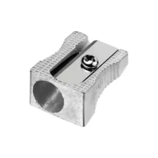 Puntenslijper Westcott aluminium enkel kegelvorm Puntenslijper Westcott aluminium enkel kegelvorm