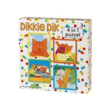 Puzzel Dikkie Dik 4 in 1