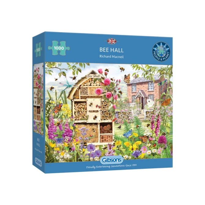 Puzzel Gibsons Bee Hall 1000 stukjes