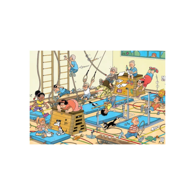 Puzzel Jan van Haasteren Junior Apenkooien 240 stukjes