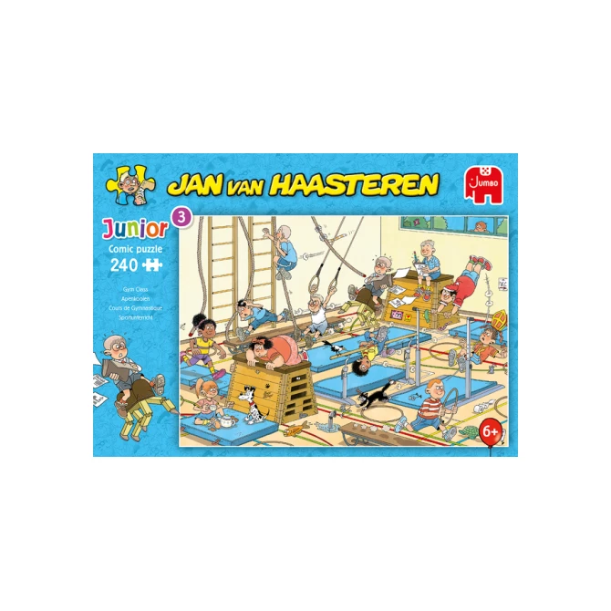 Puzzel Jan van Haasteren Junior Apenkooien 240 stukjes