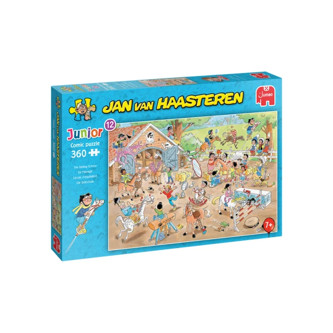 Puzzel Jan van Haasteren Junior The Riding School 360 stukjes