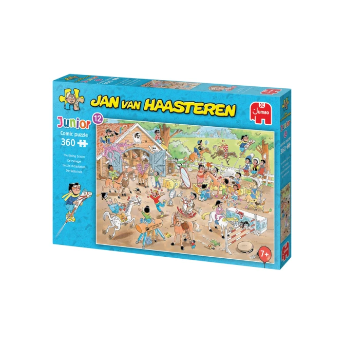 Puzzel Jan van Haasteren Junior The Riding School 360 stukjes