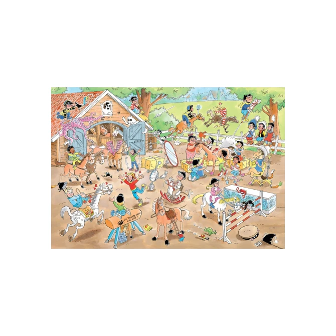 Puzzel Jan van Haasteren Junior The Riding School 360 stukjes