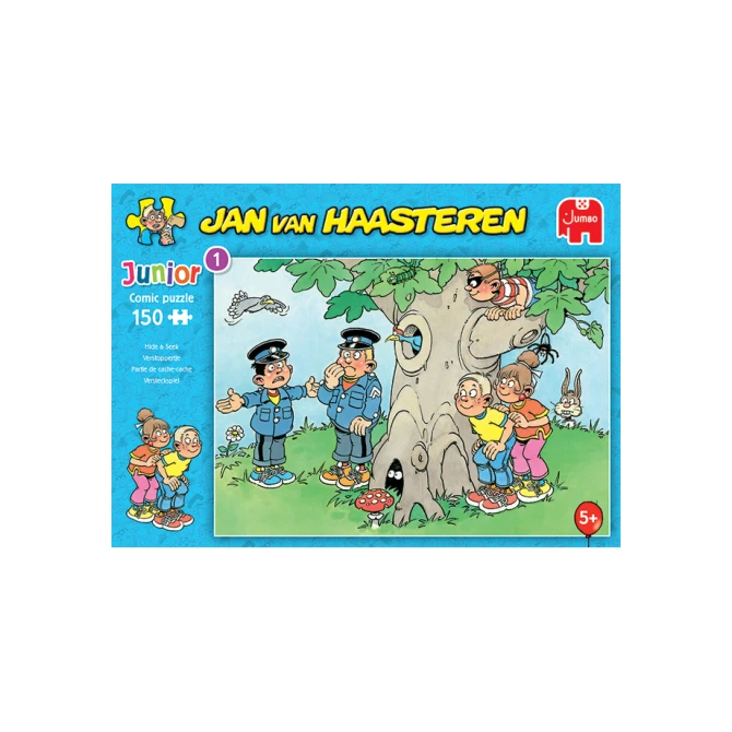 Puzzel Jan van Haasteren Junior verstoppertje 150 stukjes
