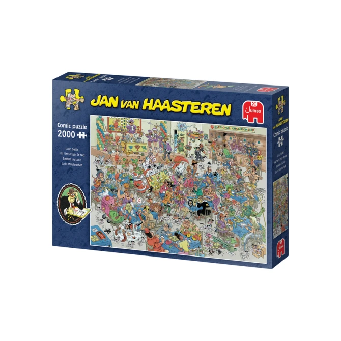 Puzzel Jan van Haasteren NK Mens Erger Je Niet 2000 st
