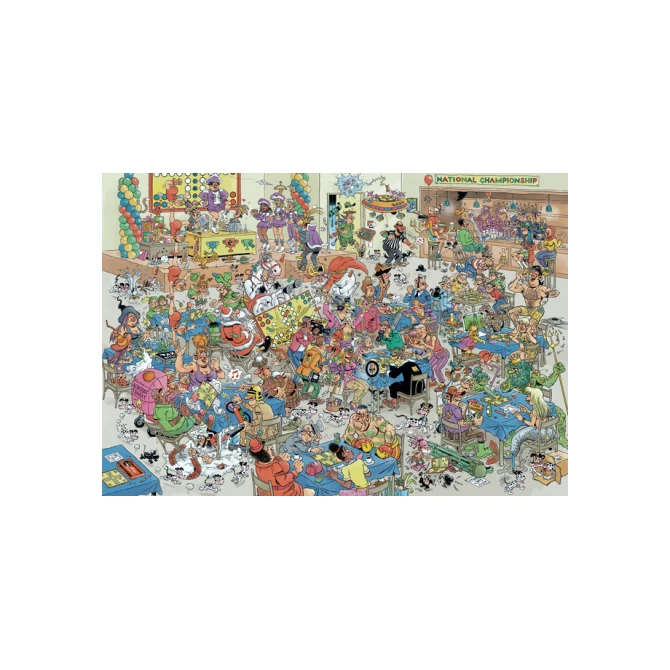 Puzzel Jan van Haasteren NK Mens Erger Je Niet 2000 st
