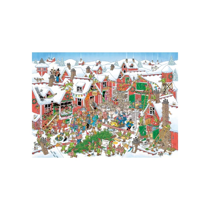 Puzzel Jan van Haasteren Santa's Village 1000 stukjes