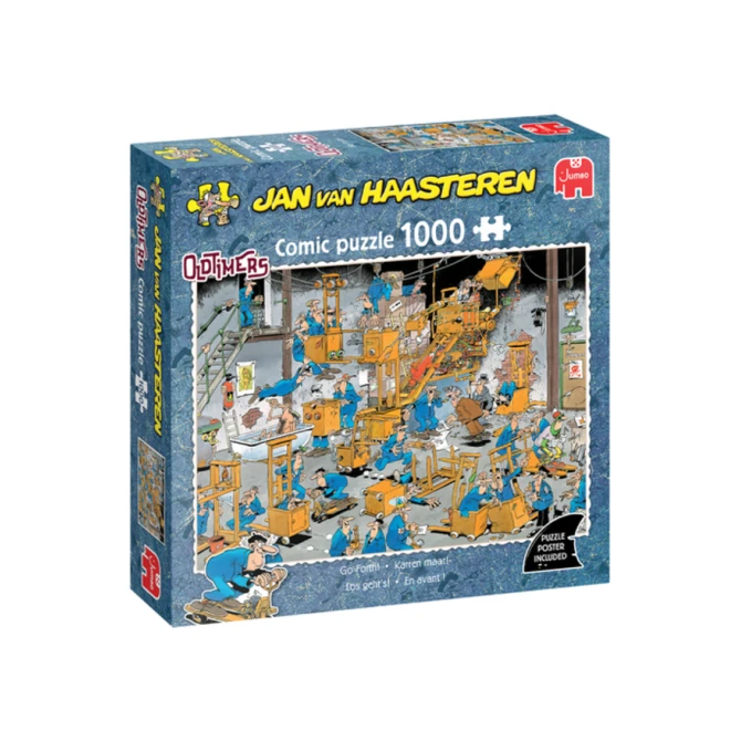Puzzel JvH Oldtimer Karren maar! 1000st