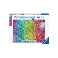 Puzzel Ravensburger Glitter challenge 1000 stukjes