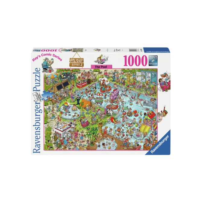 Puzzel Ravensburger Ray Comics The Pool deel 3 1000 stukjes