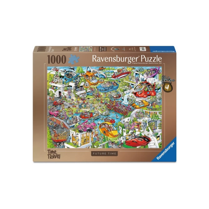 Puzzel Ravensburger Ray's comic Future Time 1000 stukjes