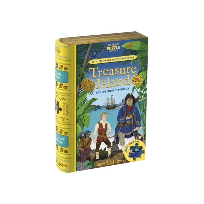 Puzzel Treasure Island Double sided 250pc