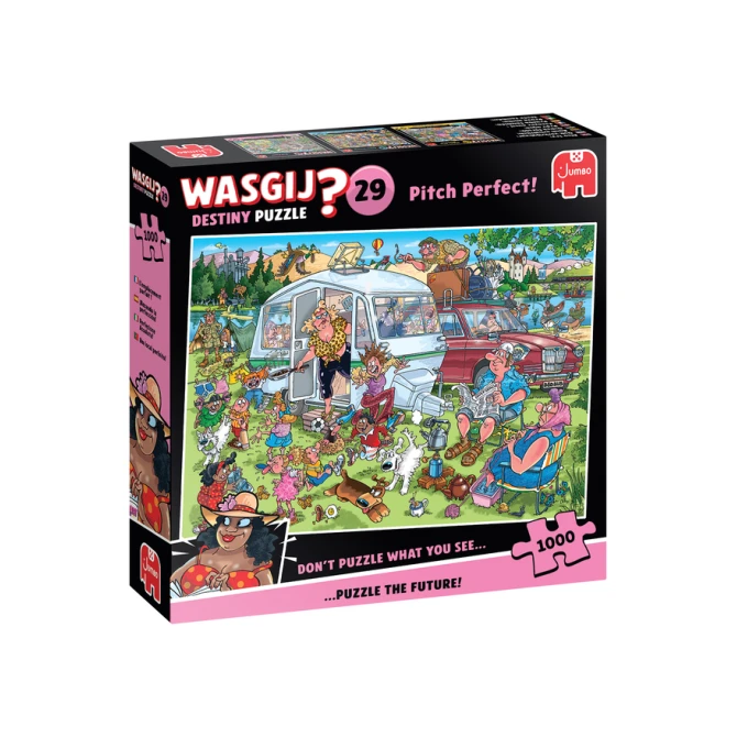Puzzel Wasgij Destiny 29  Op de Camping!1000st