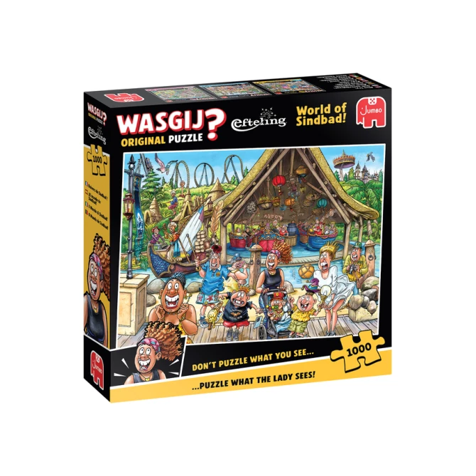 Puzzel Wasgij Efteling Wereld van Sinbad 1000st