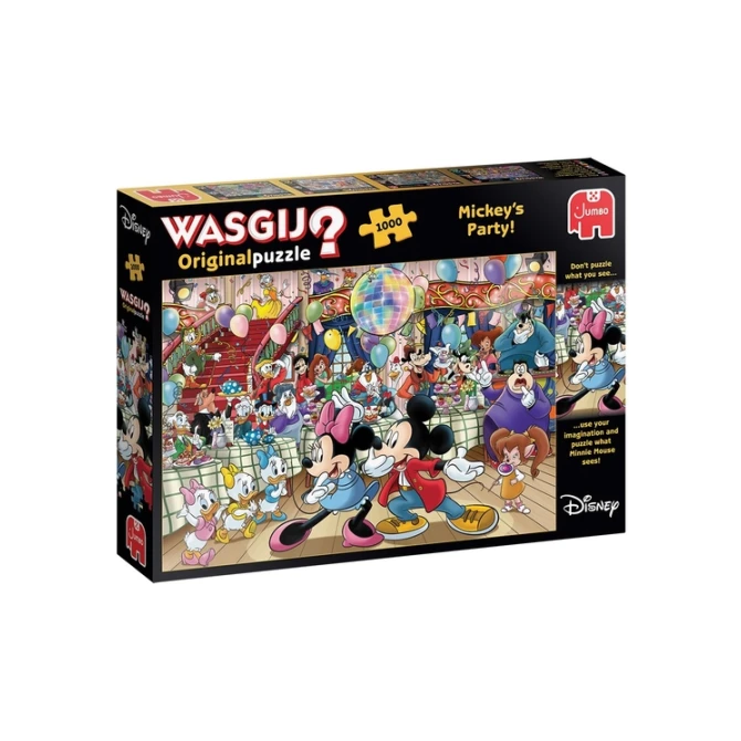 Puzzel Wasgij Original Mickey's Party 1000 stukjes