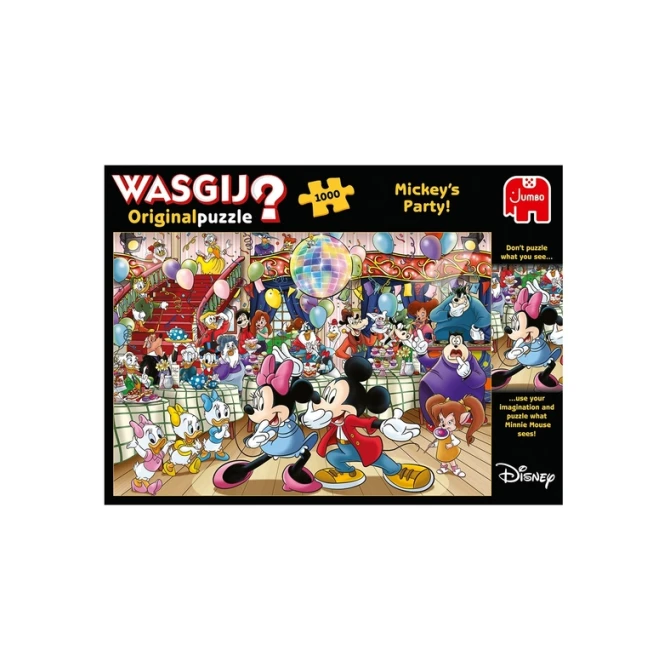 Puzzel Wasgij Original Mickey's Party 1000 stukjes