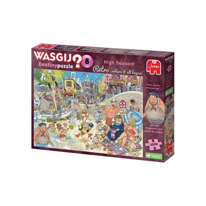 Puzzel Wasgij Retro Destiny 8 Hoogseizoen 1000 stukjes