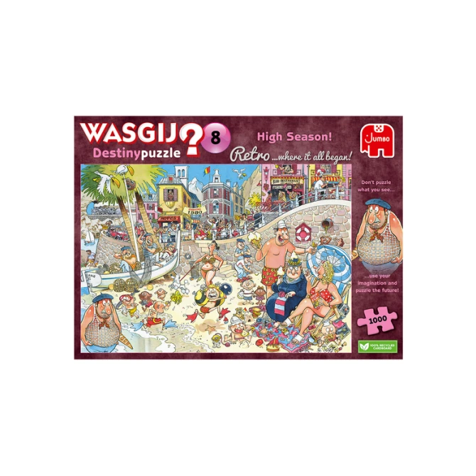 Puzzel Wasgij Retro Destiny 8 Hoogseizoen 1000 stukjes