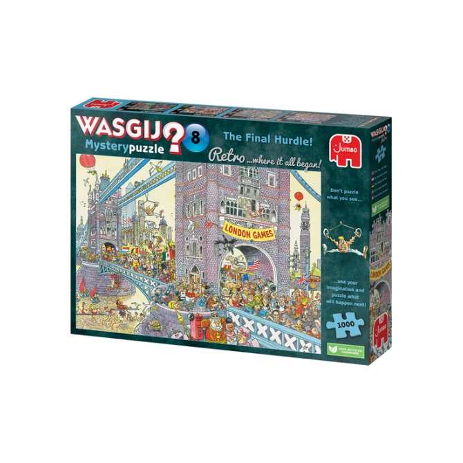Puzzel Wasgij Retro Mystery 8 Laatste Horde 1000 stukjes
