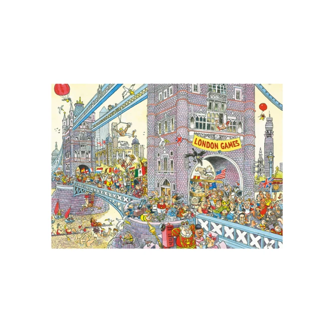 Puzzel Wasgij Retro Mystery 8 Laatste Horde 1000 stukjes