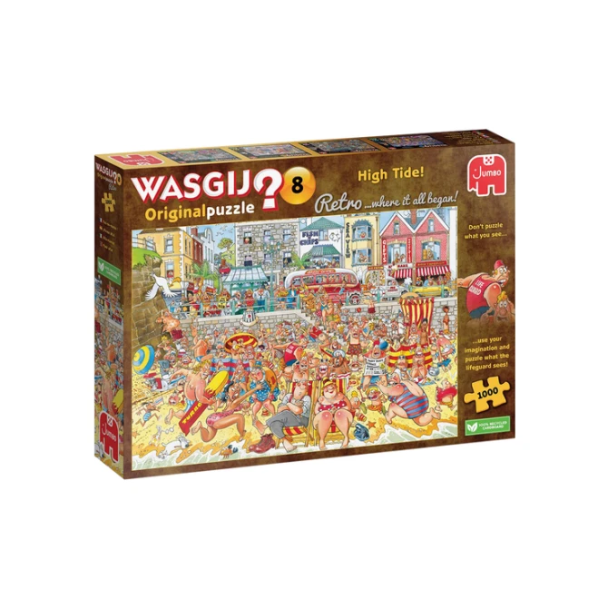 Puzzel Wasgij Retro Orginal 8 Vloed 1000 stukjes