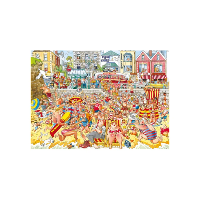 Puzzel Wasgij Retro Orginal 8 Vloed 1000 stukjes