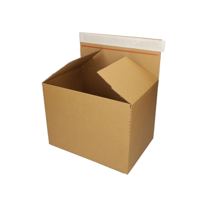 Quickbox IEZZY verstelbare hoogte 229x164x50-115mm B-golf bruin 10 stuks
