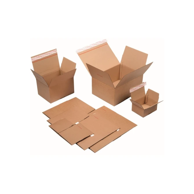 Quickbox IEZZY verstelbare hoogte 304x216x130-220mm B-golf bruin 10 stuks
